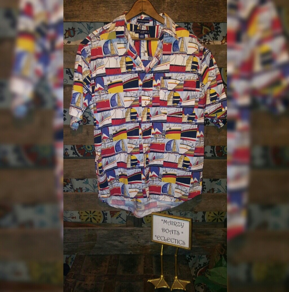 Ivy Crew Sailboat Button Down